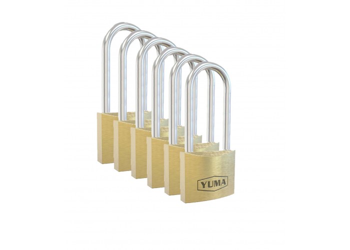 YM-2060L 60 mm Pass Sistem Asma Kilit uzun kanca